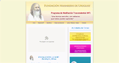 Desktop Screenshot of meditaciontrascendental.com.uy